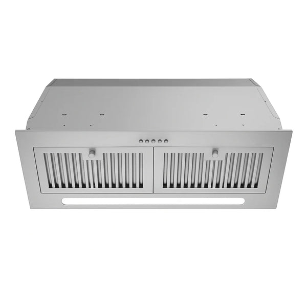 TruArctic TAIN28SS Cabinet Insert, 30 inch Exterior Width, Under-Cabinet, 400 CFM, LED, Dishwasher Safe Filters, Stainless Steel colour