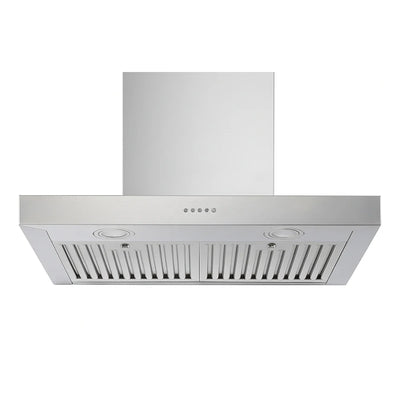 TruArctic TAWM30SS Range Hood, 30 inch Exterior Width, Chimney, 400 CFM, LED, Dishwasher Safe Filters, Stainless Steel colour